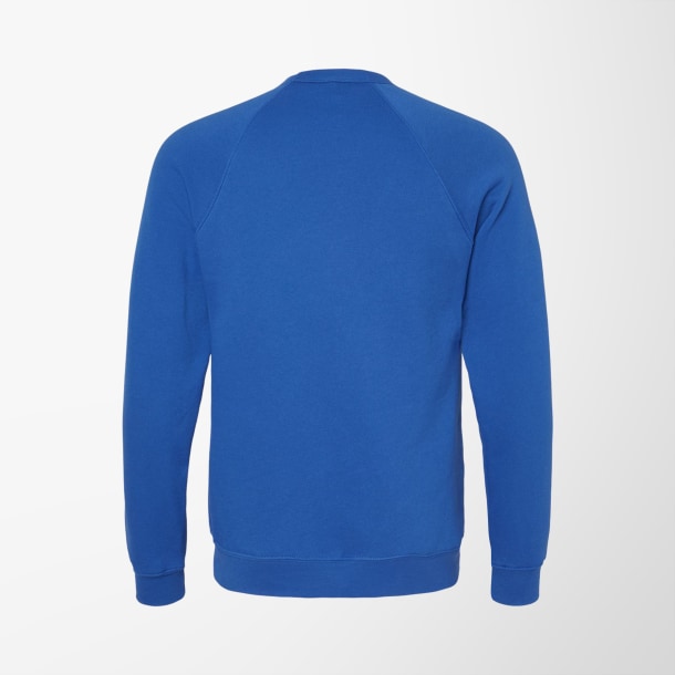 BELLA + CANVAS Adult Raglan Sponge Fleece Crewneck