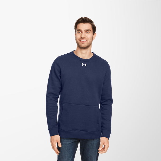 Under Armour® Men's Crewneck Fleece Rival Pullover