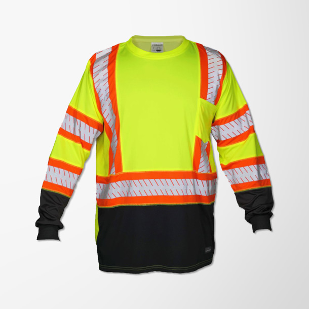 Kishigo Adult Class 3 Long-Sleeve DOT T-Shirt