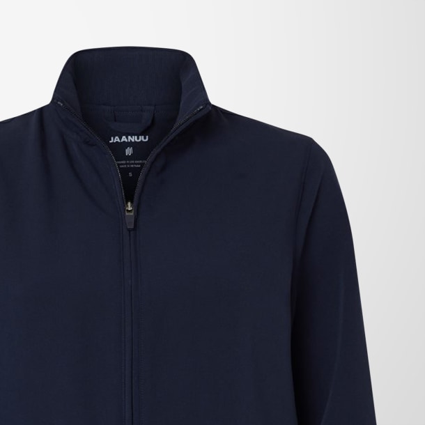 Jaanuu Women's 6-Pocket Ceri Scrub Jacket