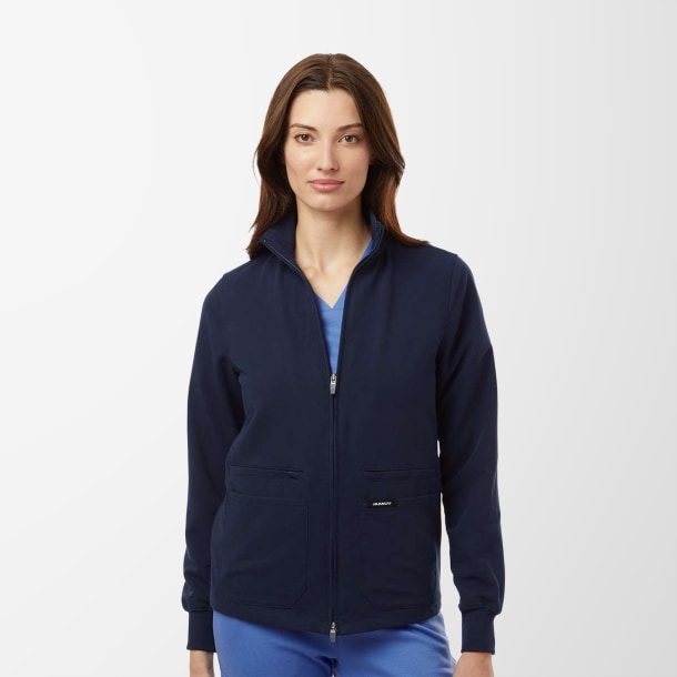Jaanuu Women's 6-Pocket Ceri Scrub Jacket