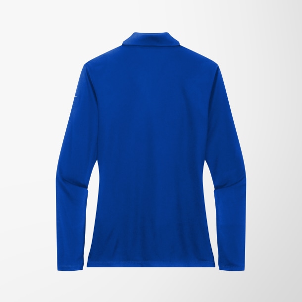 Nike® Women's Long-Sleeve Dri-FIT Micro Pique 2.0 Polo