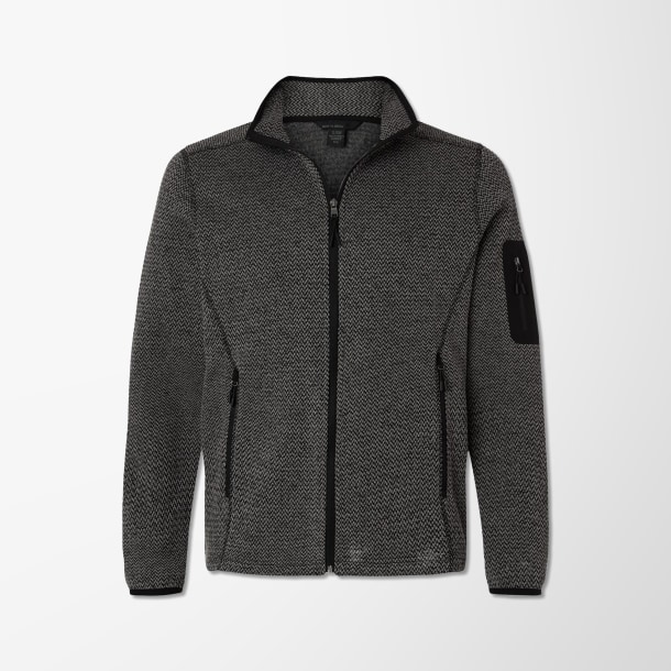 North End Men's Fleece Jasper Jacket