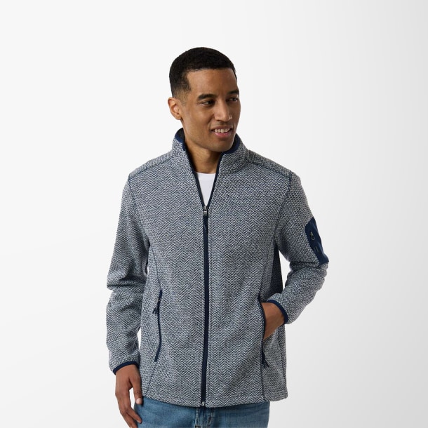 North End Men's Fleece Jasper Jacket
