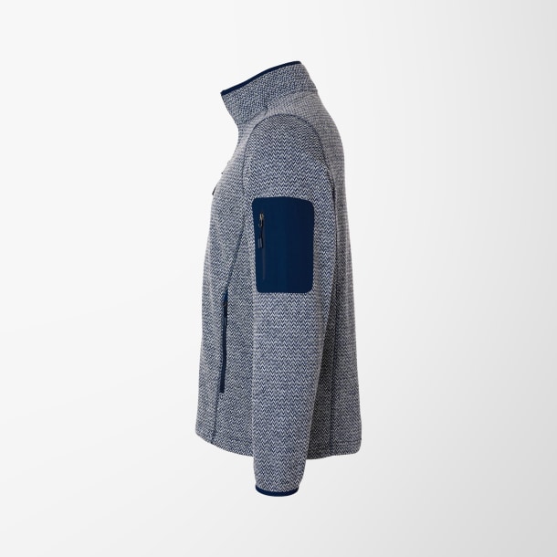 North End Men's Fleece Jasper Jacket