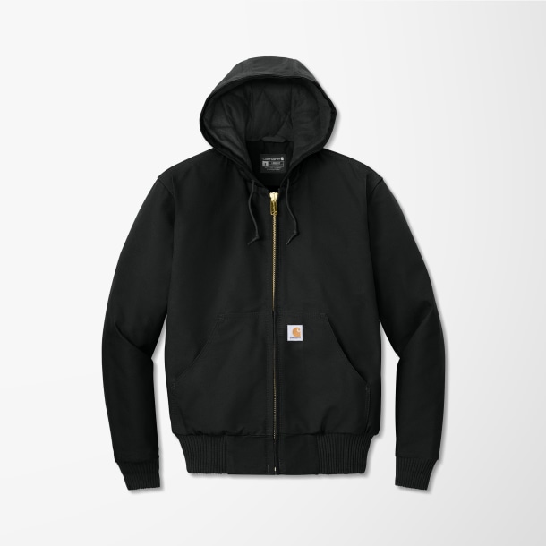 Carhartt® Men's Quilted Flannel-Lined Duck Active Jacket