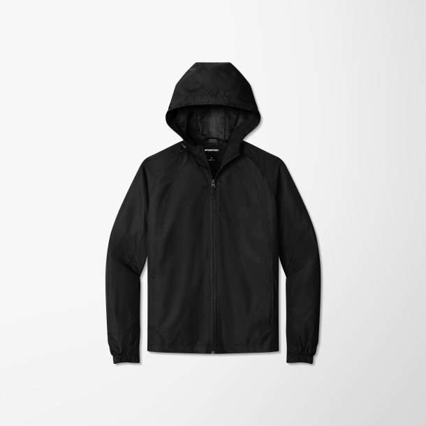 Sport-Tek® Men's Hooded Raglan Jacket