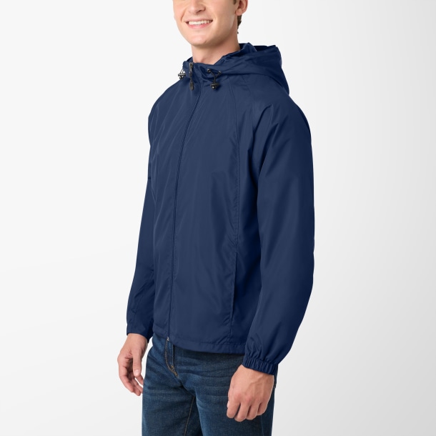 Sport-Tek® Men's Hooded Raglan Jacket