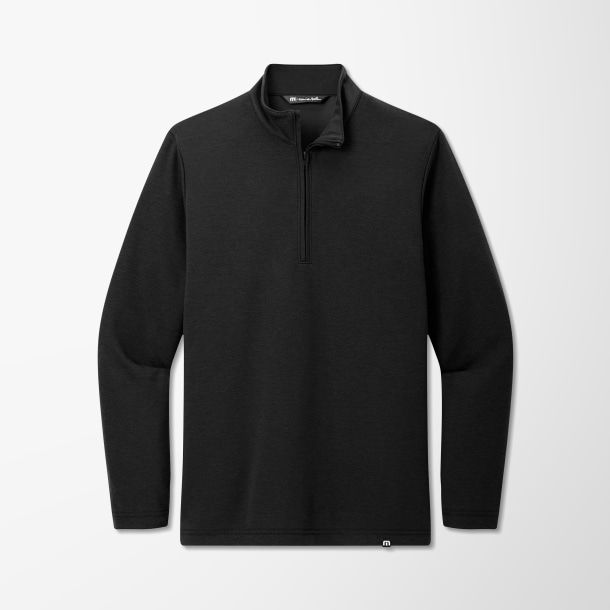 TravisMathew Men's Quarter-Zip Coveside Pullover