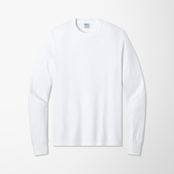 Port & Company® Adult Long-Sleeve Cotton Core T-Shirt
