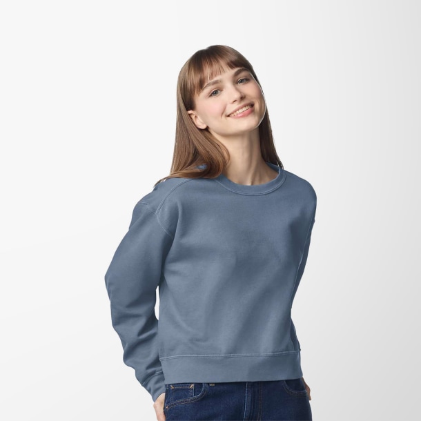 Comfort Colors Women's Garment-Dyed Crewneck