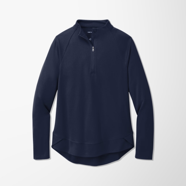 Port Authority® Women's Quarter-Zip Cypress Pullover
