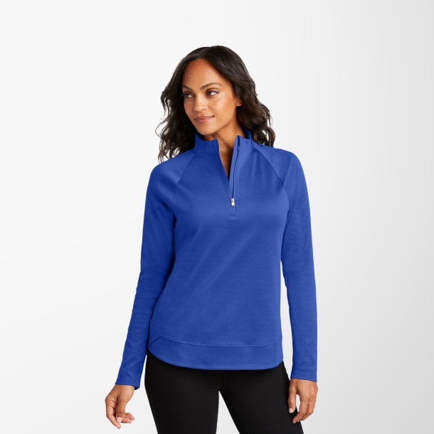 Port Authority® Women's Quarter-Zip Cypress Pullover