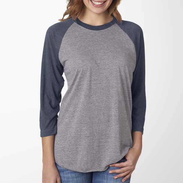 Next Level Triblend Three-Quarter Raglan T-Shirt