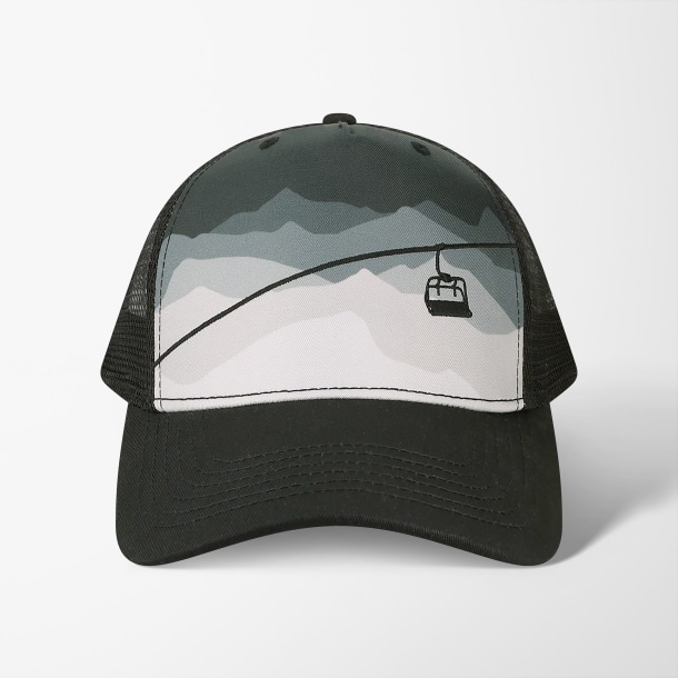 LOCALE Printed Trucker Hat