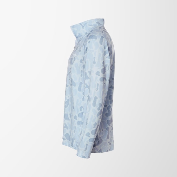 HUK Men's Printed Quarter-Zip Airweight Pullover