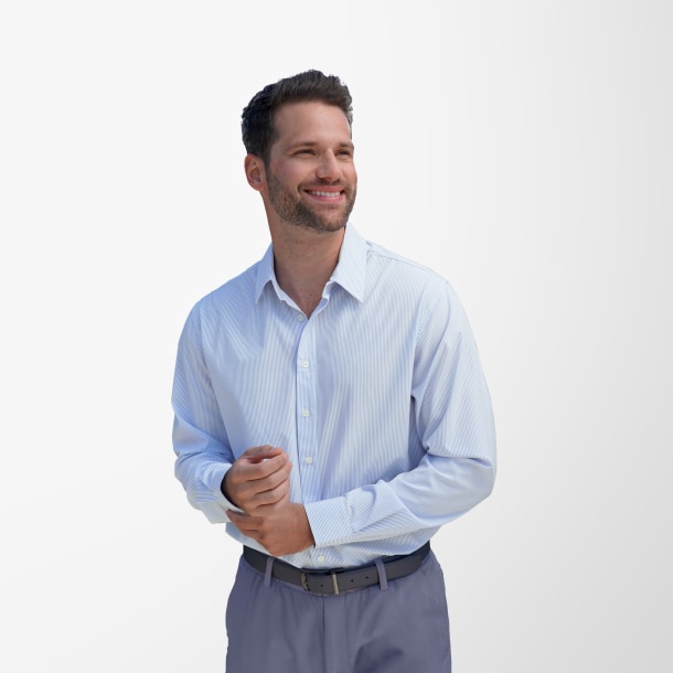 Vansport Men's Pinstripe Sandhill Shirt