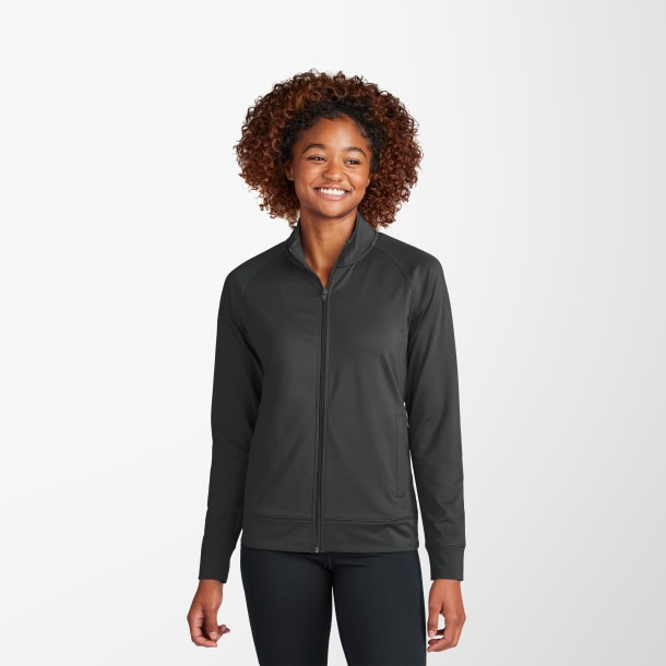 Sport-Tek® Women's Full-Zip Sport-Wick® Cadet Jacket