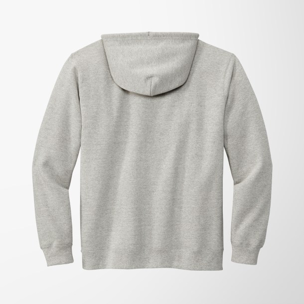 Volunteer Knitwear™ Adult Full-Zip Fleece Chore Hoodie