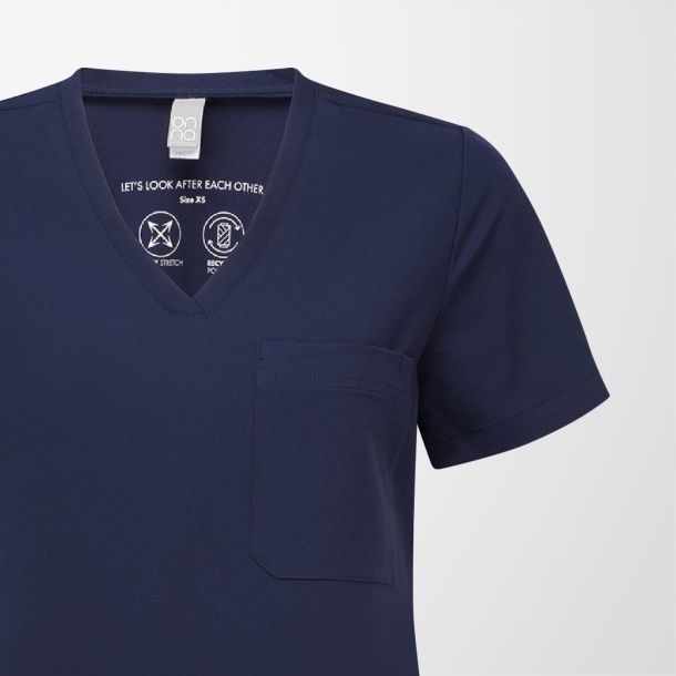 Women's Limitless V-Neck Stretch Scrub Top