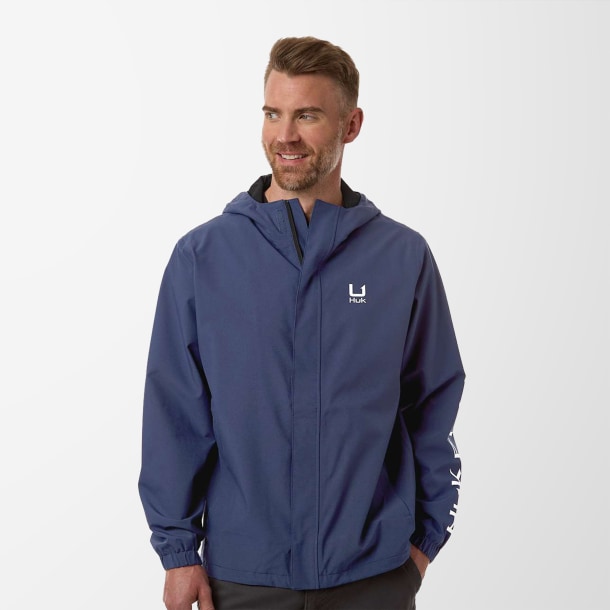 HUK Men's Storm Rain Jacket