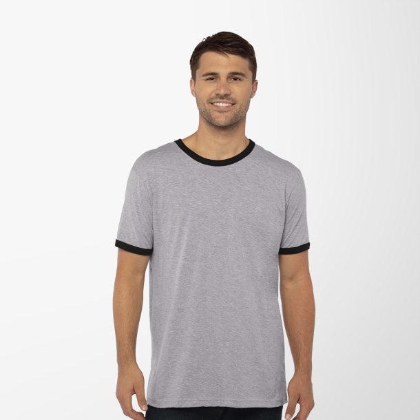 Next Level Men's Cotton Ringer T-Shirt