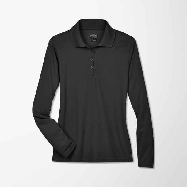 CORE365 Women's Long-Sleeve Pinnacle Polo