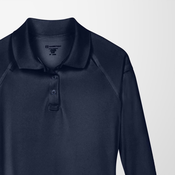 Harriton Women's Long-Sleeve Advantage Tactical Polo