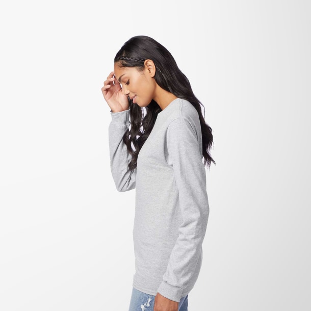 Hanes Women's Long-Sleeve Authentic T-Shirt
