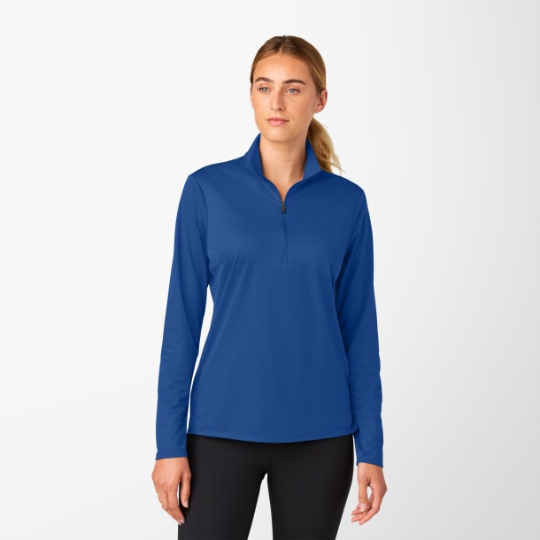 Sport-Tek® Women’s Quarter-Zip Micropique Sport-Wick® Pullover