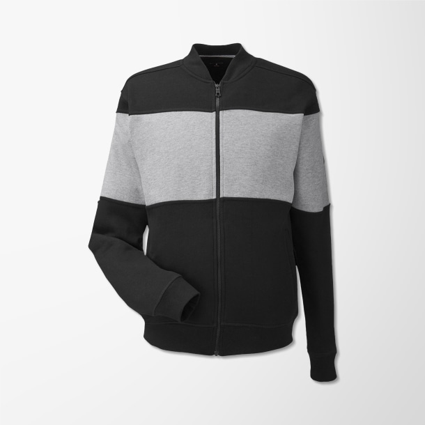Nautica Adult Fleece Anchor Bomber Jacket