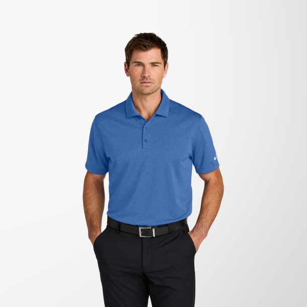Nike® Men's Heather Dri-FIT Polo