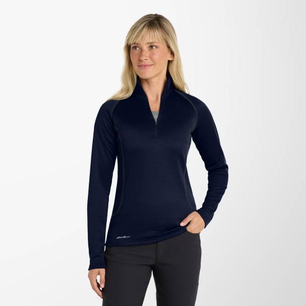 Eddie Bauer® Women's Half-Zip Mid-Layer Fleece Pullover