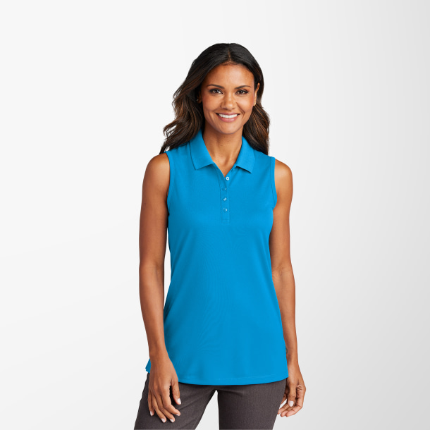Port Authority® Women's Sleeveless UV Micro-Mesh Dry Zone® Polo
