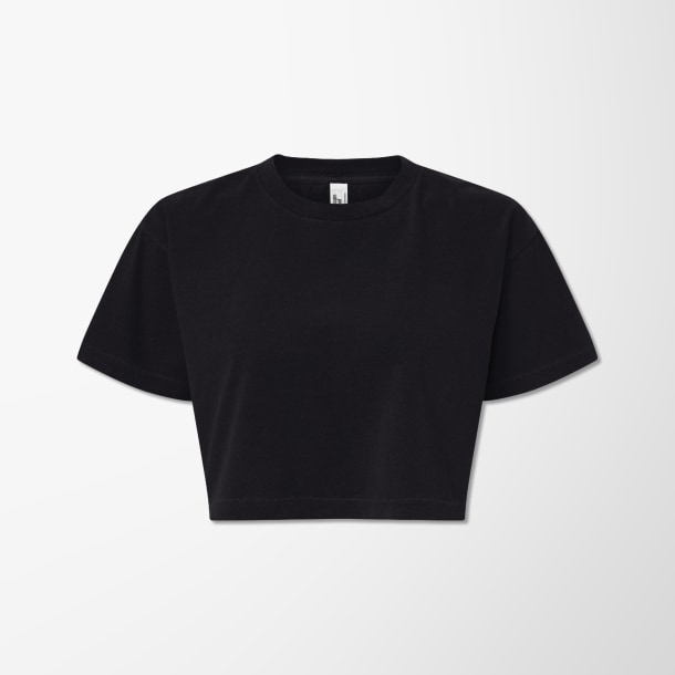 American Apparel Women's Cropped Heavyweight T-Shirt