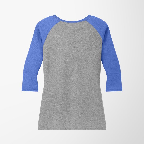 District® Women's 3/4-Sleeve Raglan Perfect Tri® T-Shirt