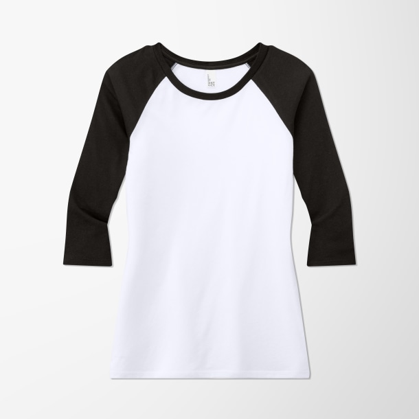 District® Women's 3/4-Sleeve Raglan Perfect Tri® T-Shirt