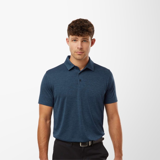 AllPro Men's Mélange Performance Polo