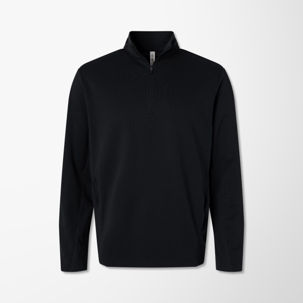 Team 365 Adult Quarter-Zip Tech Fleece Squad Pullover