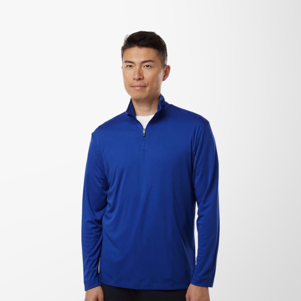 AllPro Men's Quarter-Zip Performance Pro-Lock Pullover