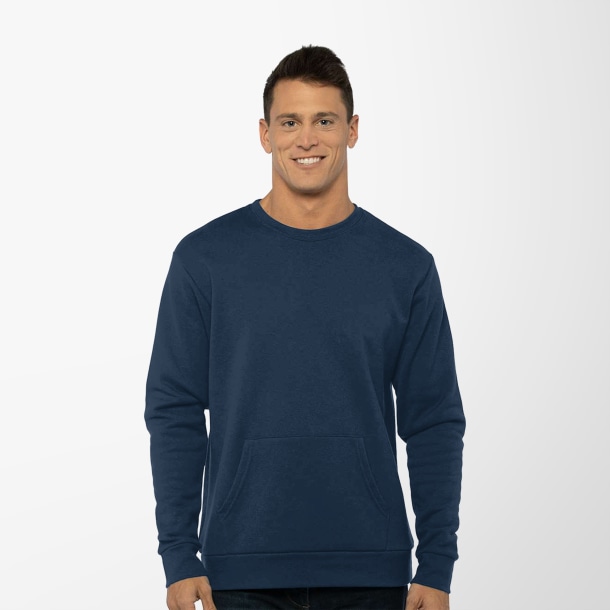 Next Level Men's Crewneck Santa Barbara Sweatshirt