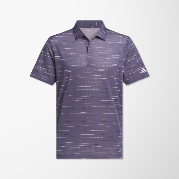 adidas® Men's Printed Mesh Ultimate365 Polo
