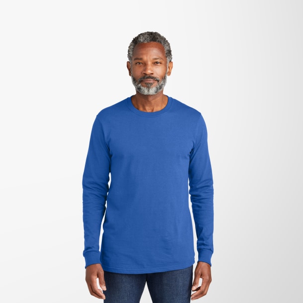 Volunteer Knitwear™ Adult Long-Sleeve All-American T-Shirt