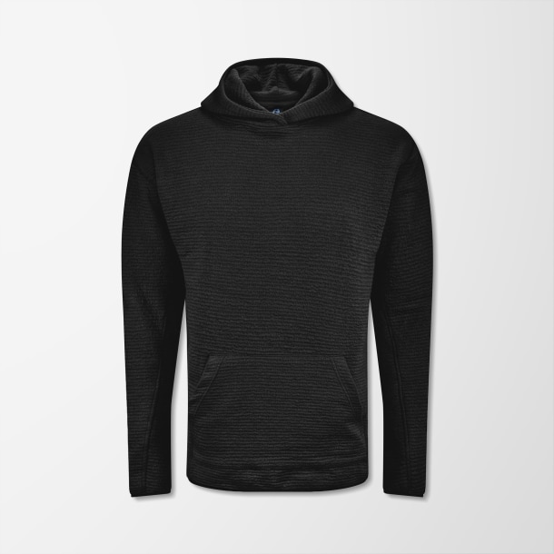J. America Adult Pebbled Fleece Hoodie