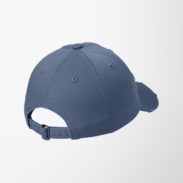 District ® Cotton Twill Distressed Cap