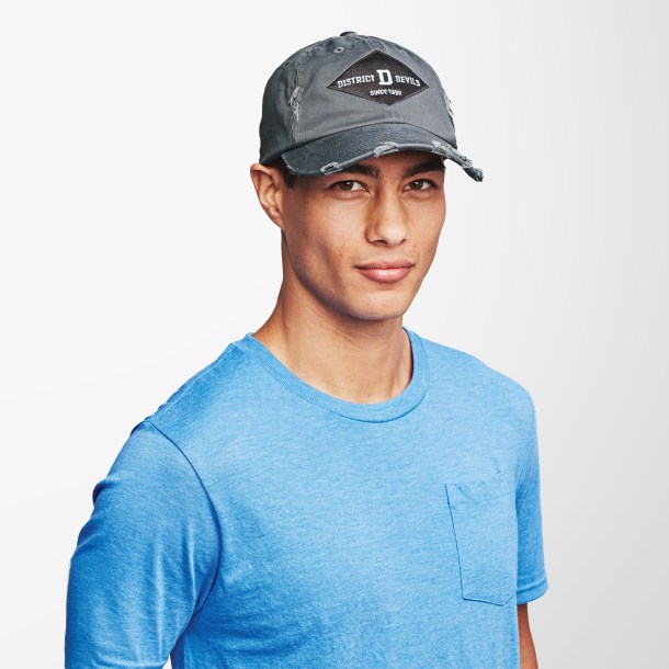 District ® Cotton Twill Distressed Cap