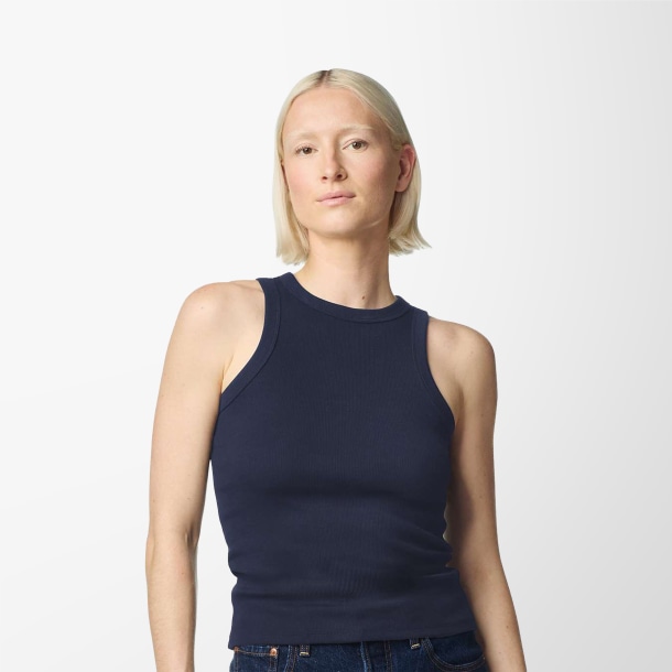 American Apparel Women's Baby Rib Tank Top