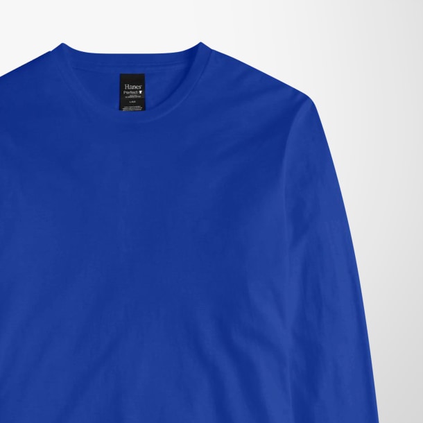 Hanes Men's Long-Sleeve Perfect-T T-Shirt