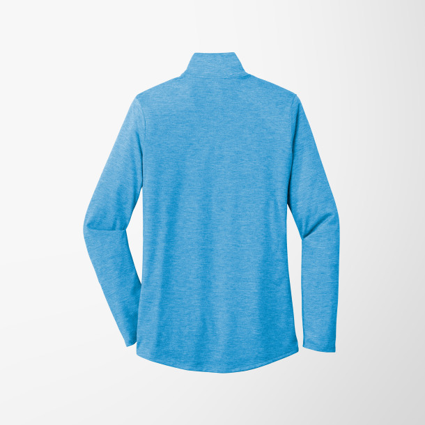 Sport-Tek® Women's Quarter-Zip PosiCharge® Tri-Blend Pullover