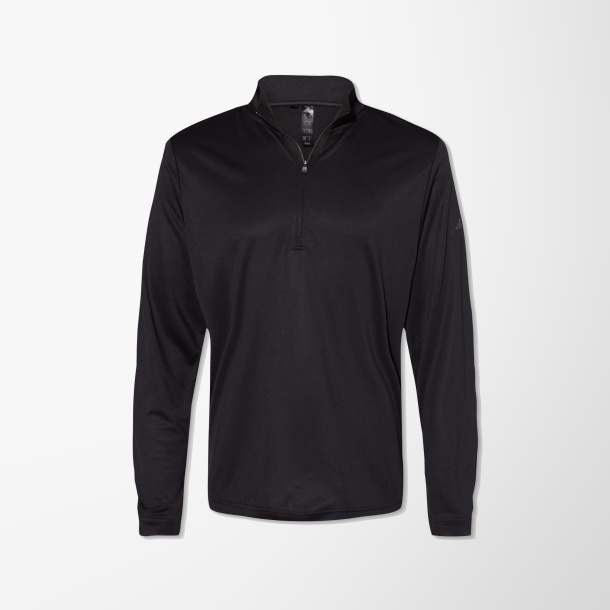 adidas® Lightweight Quarter-Zip Pullover